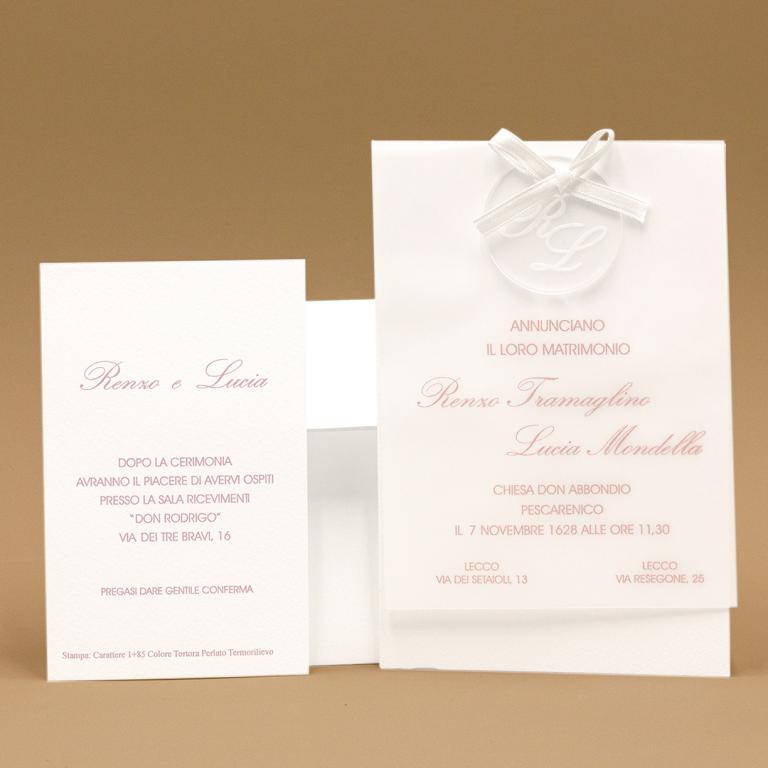 Partecipazioni Matrimonio Personalizzati Nomi Sposi WPL0145 [WPL0145] -  €0.00 